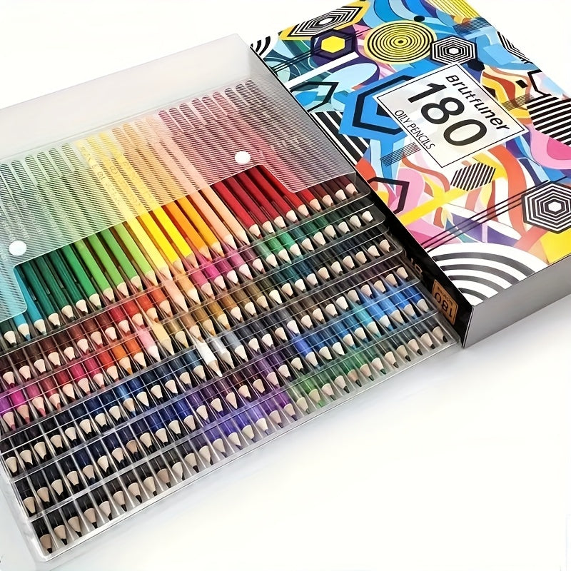 120\u002F180\u002F260 Colors Professional Oil-Based Wood Drawing Pencils Set For School, Sketch, Art Supplies, And Stationery, Cute School Supplies, Papeleria Bonita Y Barata