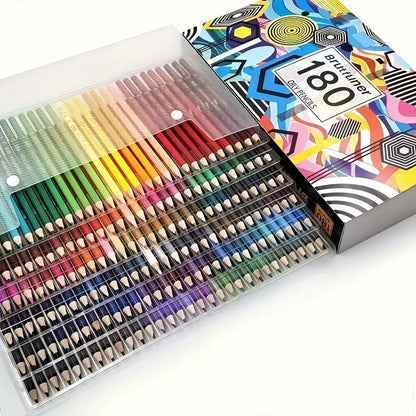120\u002F180\u002F260 Colors Professional Oil-Based Wood Drawing Pencils Set For School, Sketch, Art Supplies, And Stationery, Cute School Supplies, Papeleria Bonita Y Barata